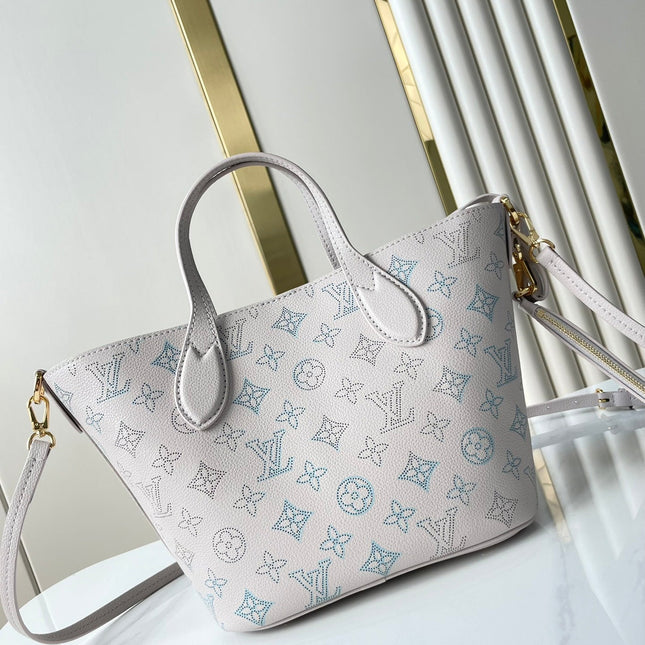 BLOSSOM PM 20 IN BLUME PERFORATED CALFSKIN