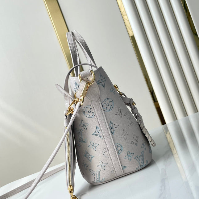 BLOSSOM PM 20 IN BLUME PERFORATED CALFSKIN