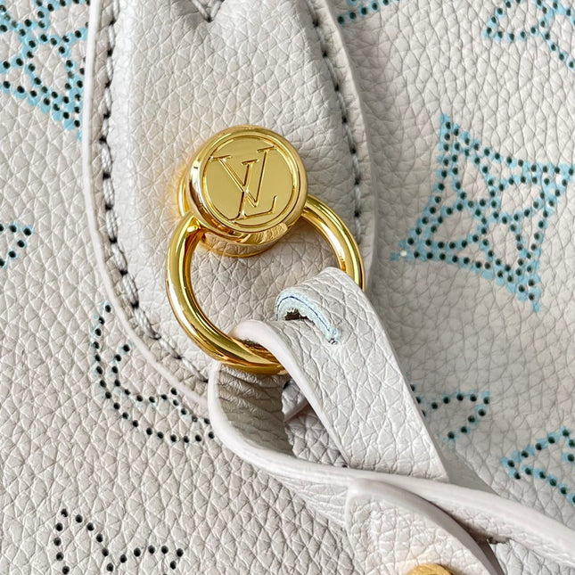 BLOSSOM PM 20 IN BLUME PERFORATED CALFSKIN