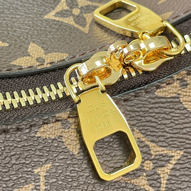 SLOUCHY PM 33 IN BROWN MONOGRAM CANVAS