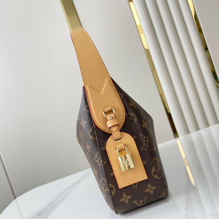 SLOUCHY PM 33 IN BROWN MONOGRAM CANVAS