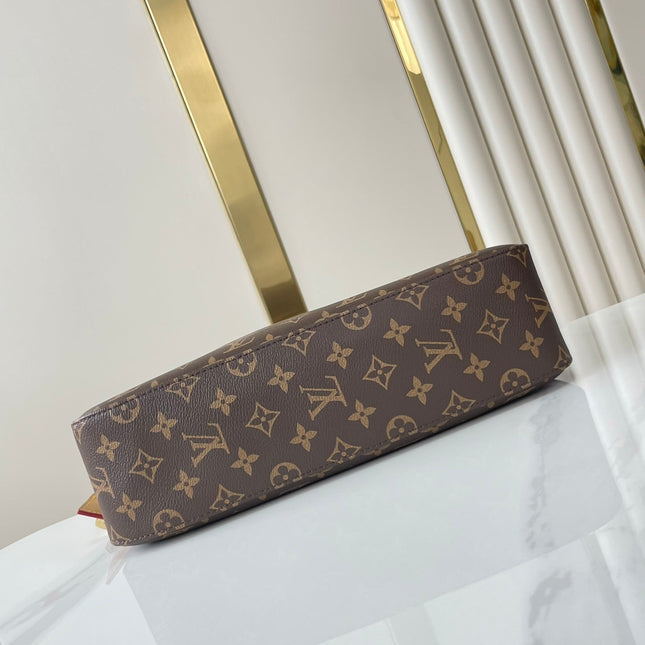 SLOUCHY PM 33 IN BROWN MONOGRAM CANVAS