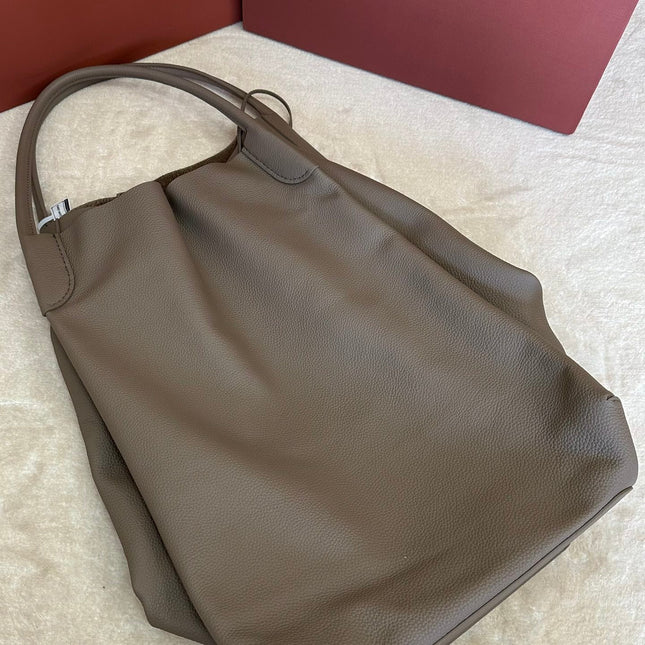BALE HOBO EXTRA LARGE 40 BAG IN MEDIUM BROWN CALFSKIN