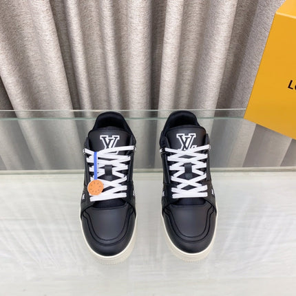 LV MAXI TRAINER IN BLACK CALFSKIN