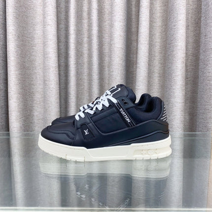 LV MAXI TRAINER IN BLACK CALFSKIN