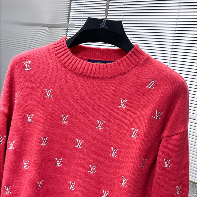 LV SWEATER IN RED WOOL 238798