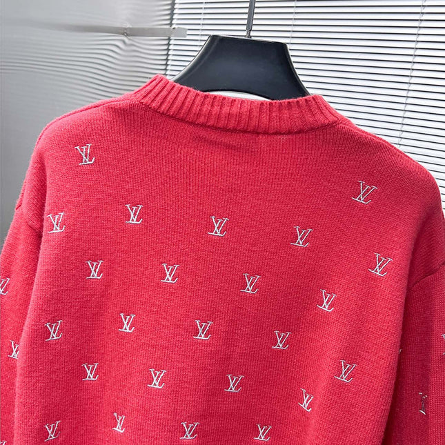 LV SWEATER IN RED WOOL 238798