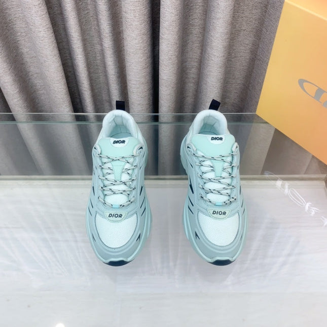 B44 BLADE SNEAKER POWDER BLUE TECHNICAL MESH AND TECHNICAL FABRIC