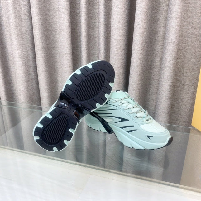 B44 BLADE SNEAKER POWDER BLUE TECHNICAL MESH AND TECHNICAL FABRIC