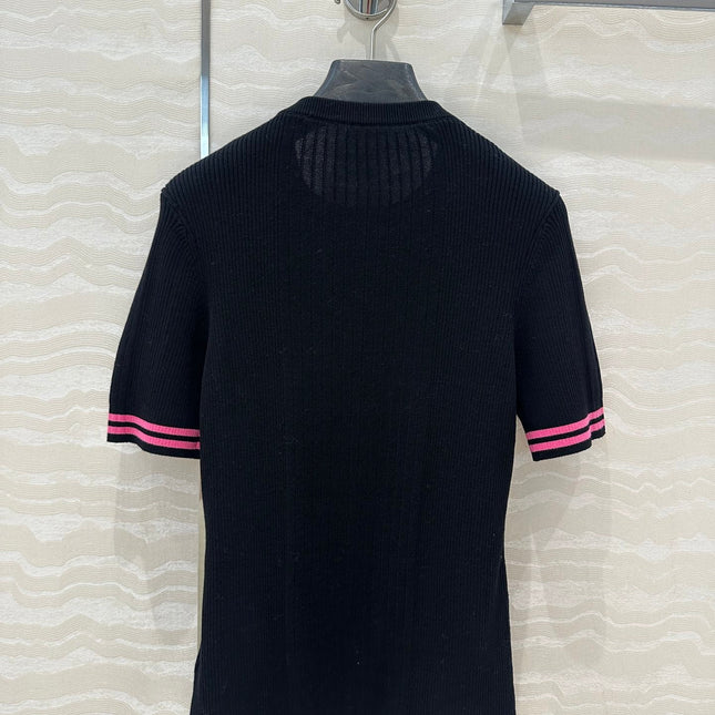 CC 25 T- shirt Black Wool