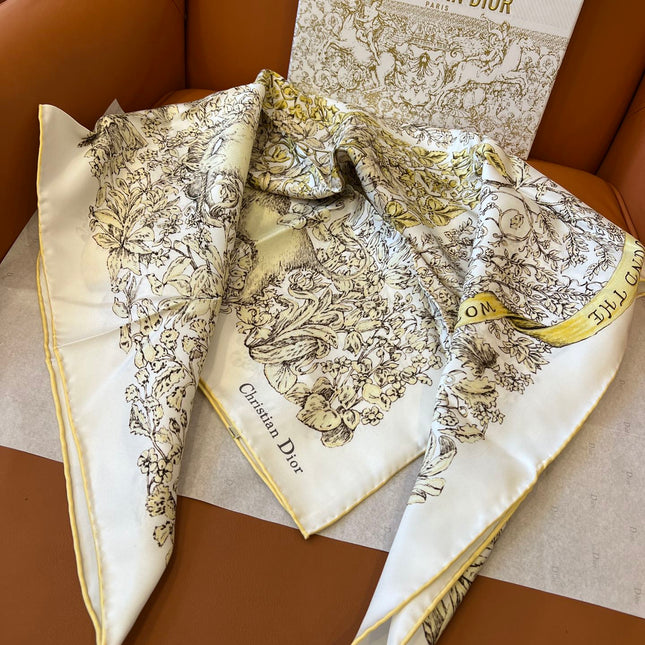 DIOR SCARF 90 CM IN SILK 627642