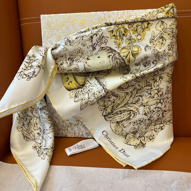 DIOR SCARF 90 CM IN SILK 627642