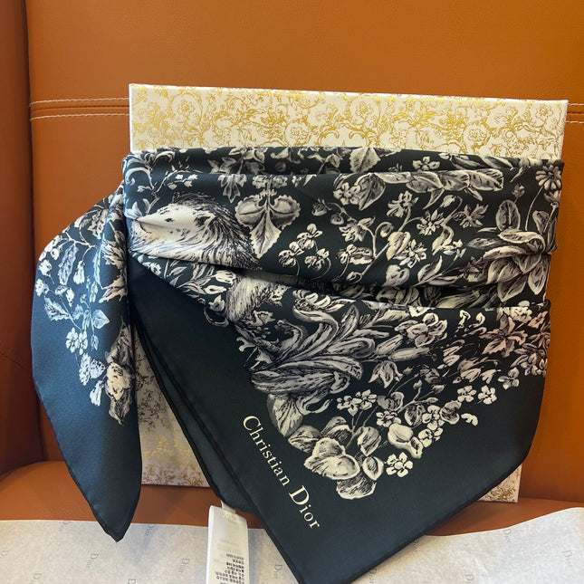 DIOR SCARF 90 IN SILK 627643