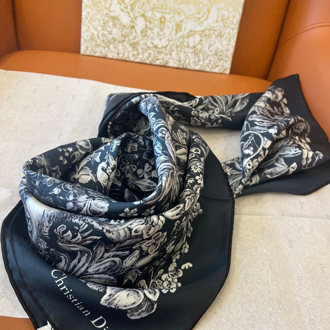 DIOR SCARF 90 IN SILK 627643