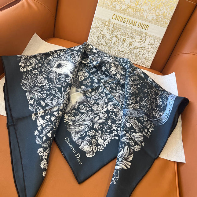 DIOR SCARF 90 IN SILK 627643