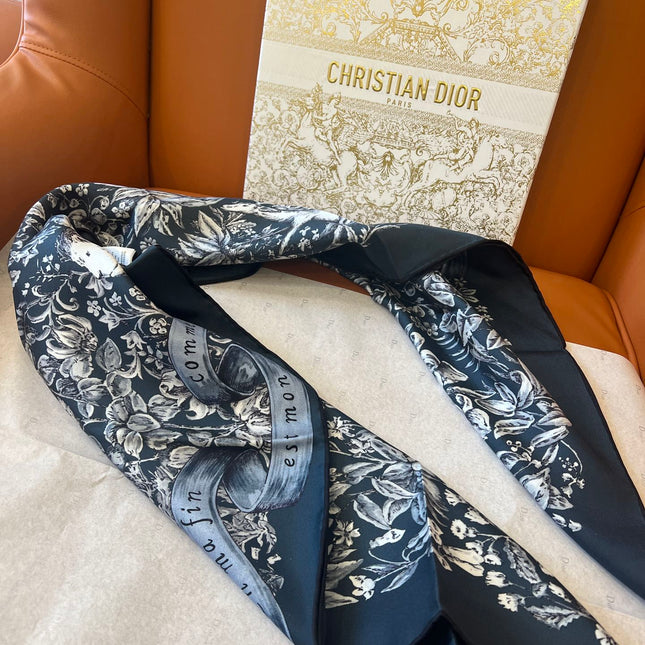 DIOR SCARF 90 IN SILK 627643