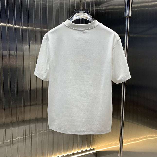 LV T-SHIRT IN WHITE COTTON 239497