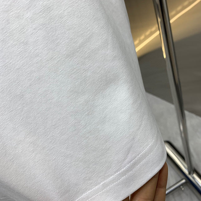LV T-SHIRT IN WHITE COTTON 239497