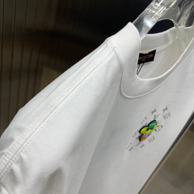 LV T-SHIRT IN WHITE COTTON 239497