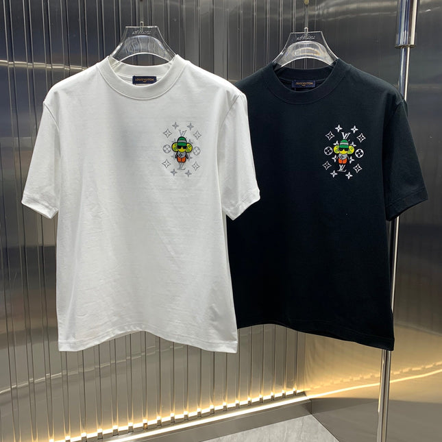 LV T-SHIRT IN WHITE COTTON 239497