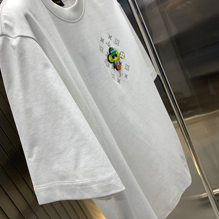 LV T-SHIRT IN WHITE COTTON 239497