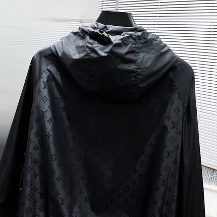 LV WINDBREAKER BLACK MONOGRAM 238808