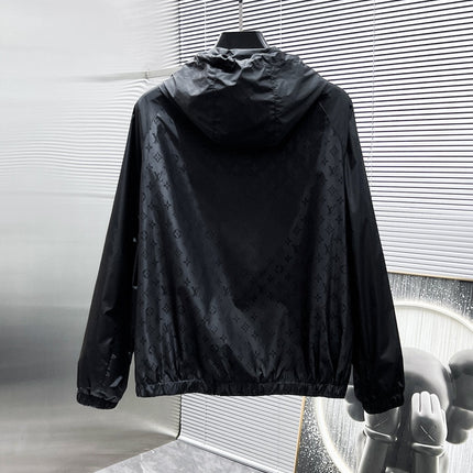 LV WINDBREAKER BLACK MONOGRAM 238808