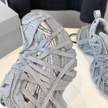 3XL EXTREME LACE SNEAKER ALL GRAY