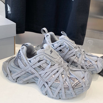3XL EXTREME LACE SNEAKER ALL GRAY