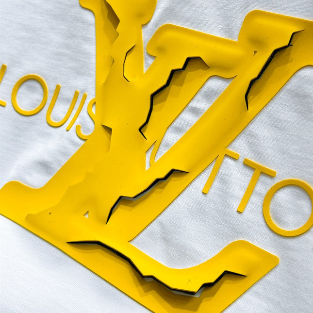 LV T-SHIRT IN WHITE COTTON 238819
