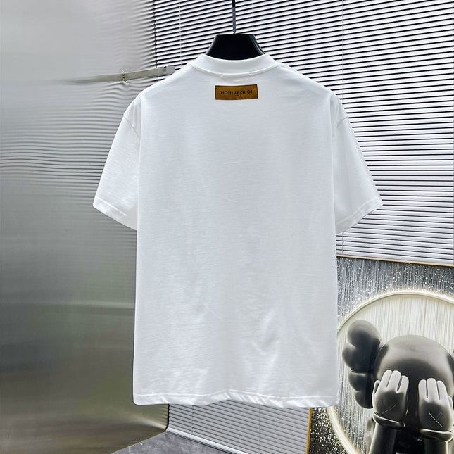 LV T-SHIRT IN WHITE COTTON 238819