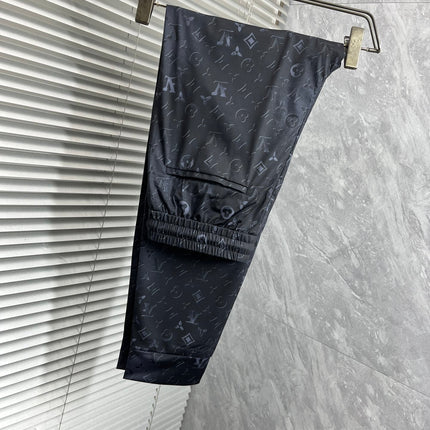 LV BLACK MONOGRAM TROUSERS 239492