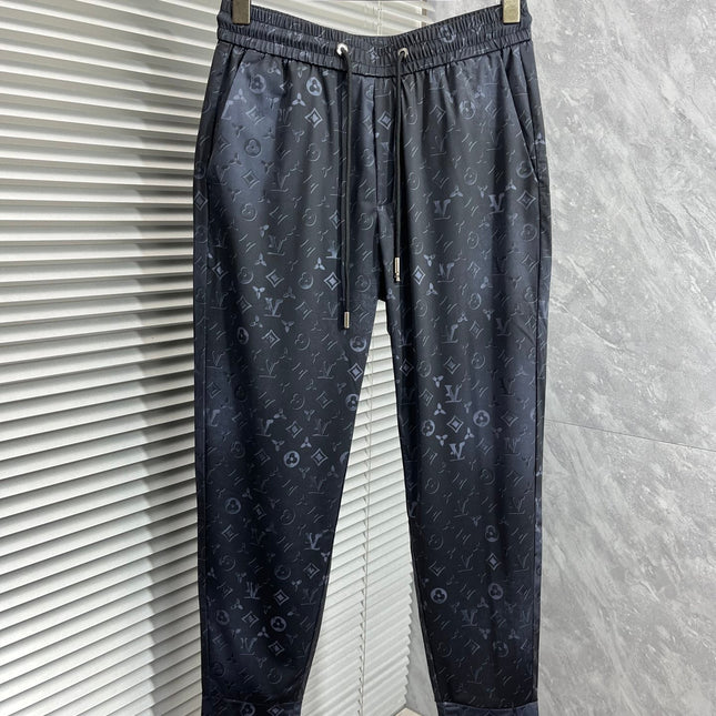 LV BLACK MONOGRAM TROUSERS 239492