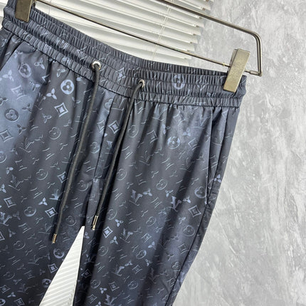 LV BLACK MONOGRAM TROUSERS 239492