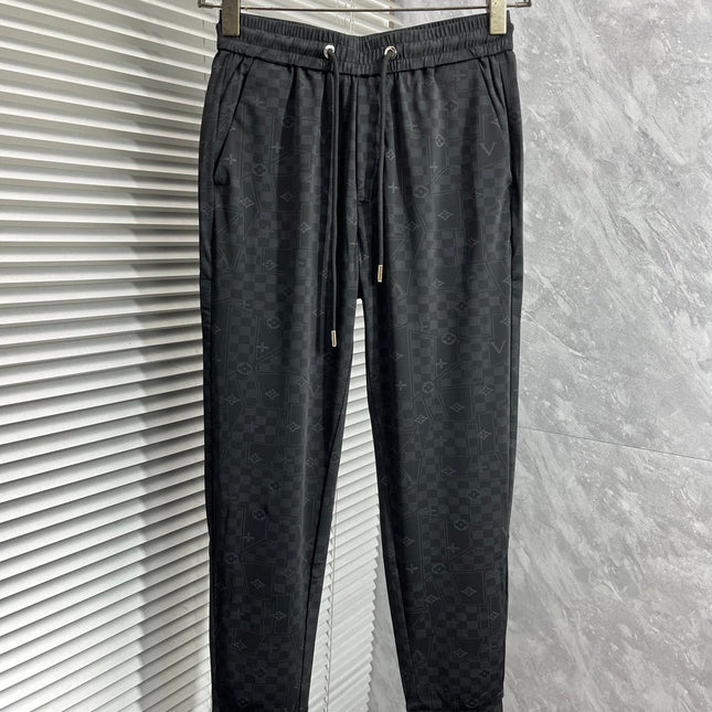 LV BLACK MONOGRAM TROUSERS 239491