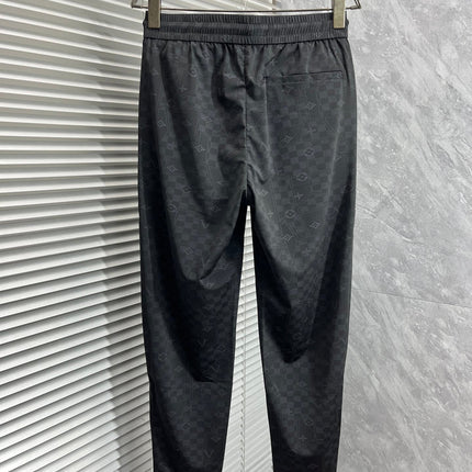 LV BLACK MONOGRAM TROUSERS 239491