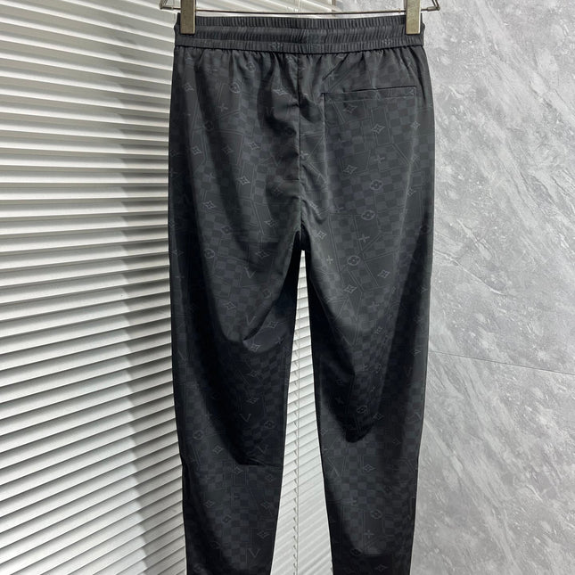 LV BLACK MONOGRAM TROUSERS 239491