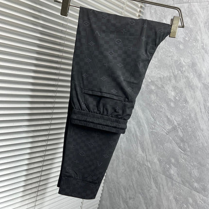 LV BLACK MONOGRAM TROUSERS 239491