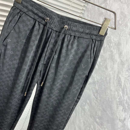 LV BLACK MONOGRAM TROUSERS 239491