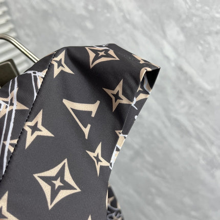 LV DARK BROWN MONOGRAM TROUSERS 239490