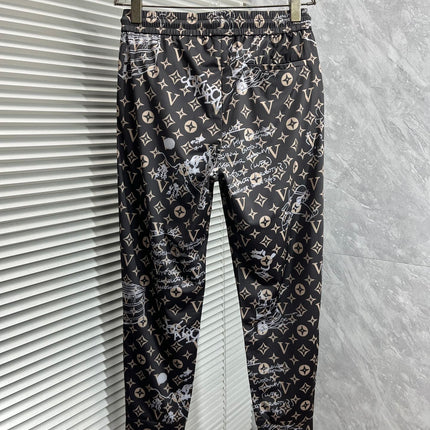 LV DARK BROWN MONOGRAM TROUSERS 239490