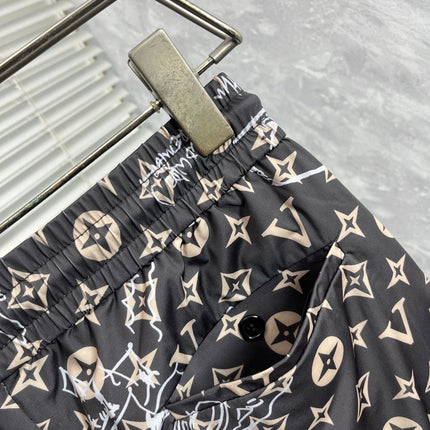 LV DARK BROWN MONOGRAM TROUSERS 239490