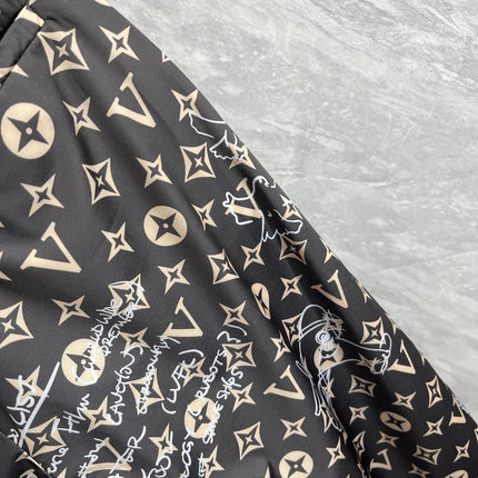LV DARK BROWN MONOGRAM TROUSERS 239490