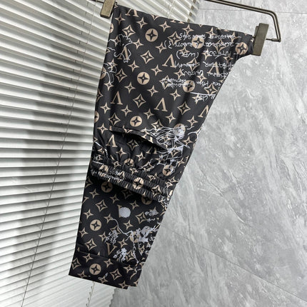 LV DARK BROWN MONOGRAM TROUSERS 239490