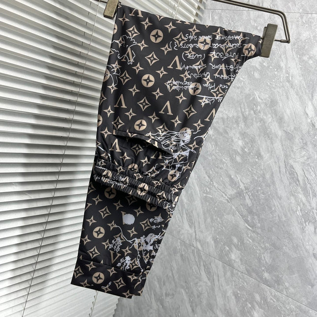 LV DARK BROWN MONOGRAM TROUSERS 239490