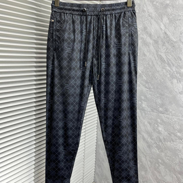 LV BLACK MONOGRAM TROUSERS 239489