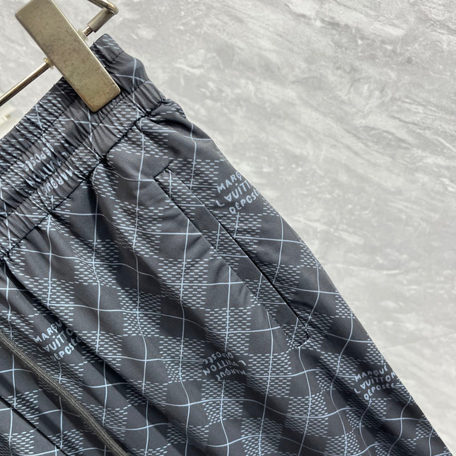LV BLACK MONOGRAM TROUSERS 239489