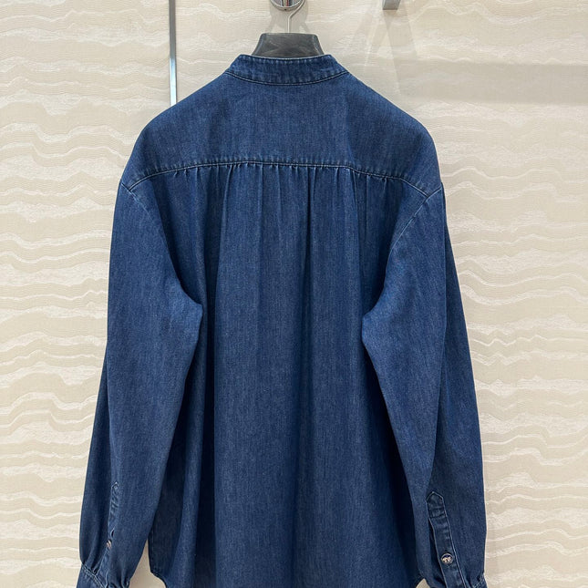 VALENTINO LONG SLEEVE DENIM SHIRT 261428