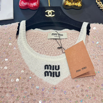 Miu 25 V- Neck Shirt Wool 232747