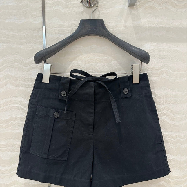 PRADA FASHION BLACK SHORTS 263935